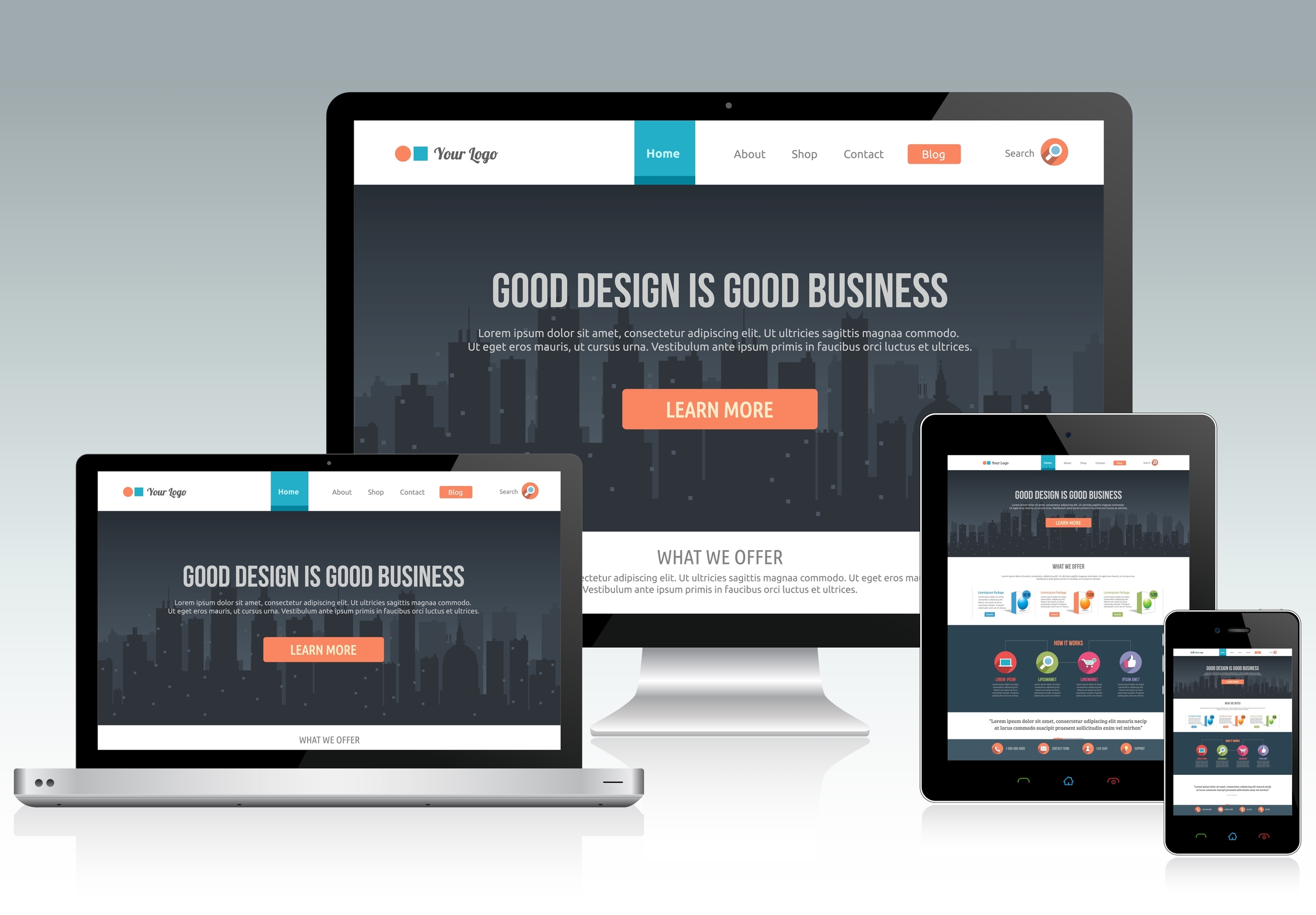 Sites web "responsive"